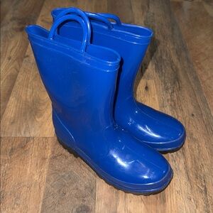 Falls Creek Blue Rain Boots Size 2